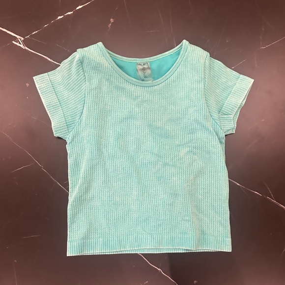 Altar'd State Aqua Short Sleeve Tee - Picture 1 of 3